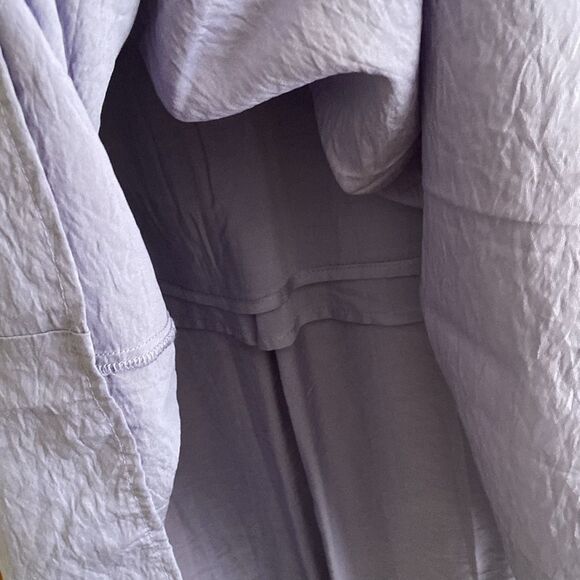 A new day Purple Yoke Front Midi Skirt with slit - Picture 10 of 13